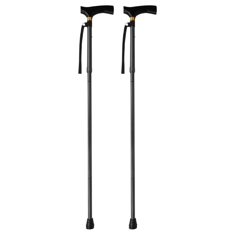 2X Folding Cane Adjustable with Ligh Walking Stick Perfect Daily Living Aid for Limited Mobility-image-OPC-PJQJ2M5-NEW