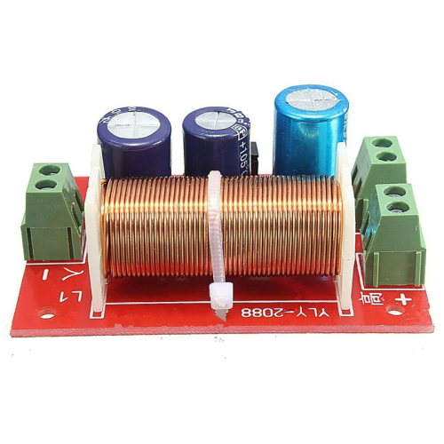 2X 400W Speaker Crossover 2 Way High-Low 4-16 Ohm Frequency Divider for 1