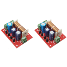 2X 400W Speaker Crossover 2 Way High-Low 4-16 Ohm Frequency Divider for