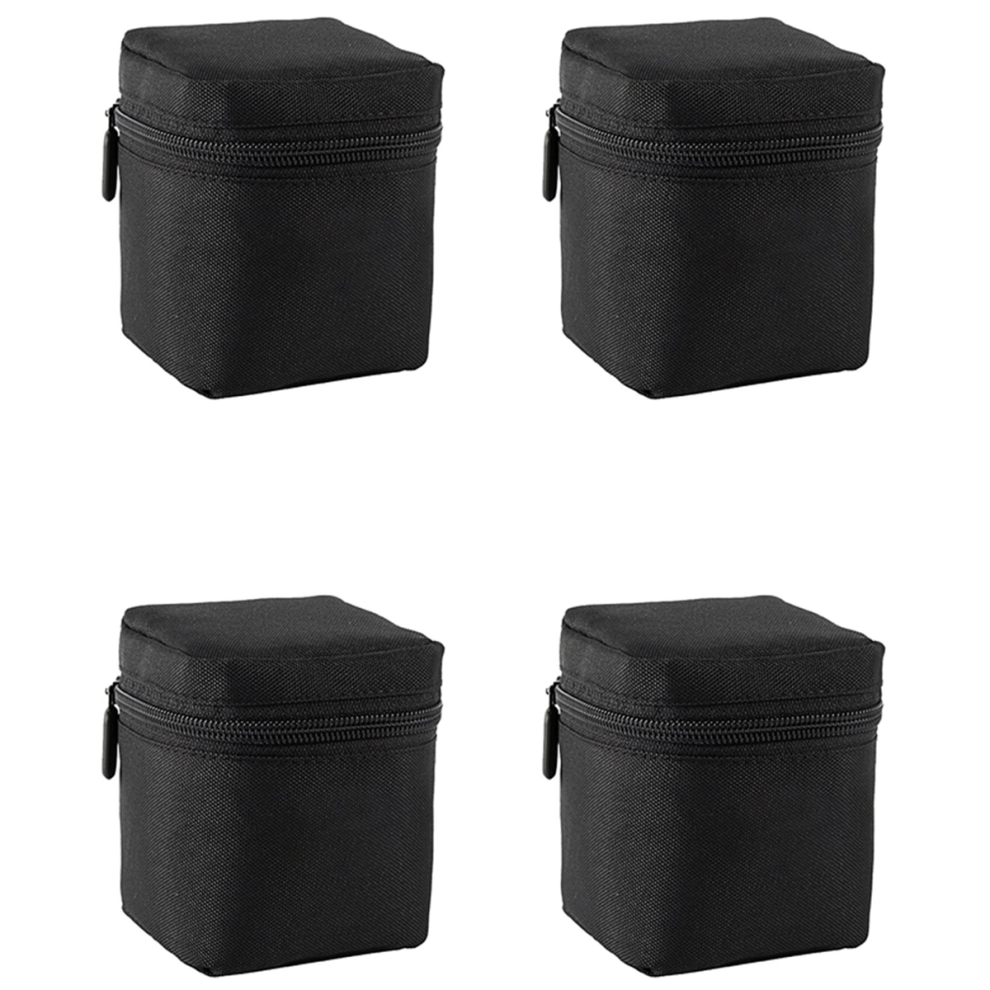 4X Camera Lens Bag Dslr Padded Thick Shockproof Protective Pouch Case For 4853330346494