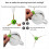 Accessories Hepa Filter Side Brush for I7 E5 E6 6