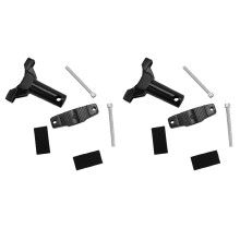 2X Motorcycle Extension Bar Bracket Motorbike Off-Road Spotlight Fork Handle Fixed Lamp Holder