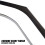 2Pcs Chrome Front Mesh Grille Grill Light Cover Trim for 6
