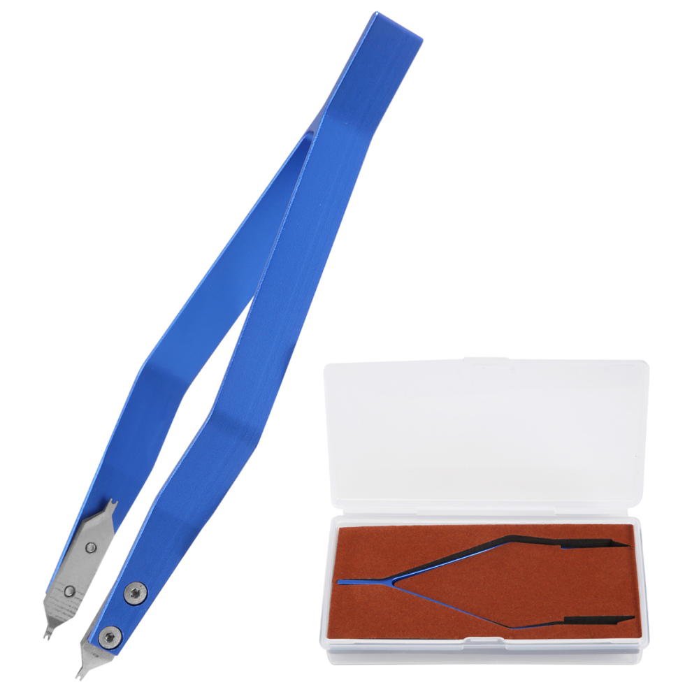 Jojomino Stainless Steel 7825 V Type Spring Bar Tweezers For Watch Repair