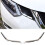 2Pcs Chrome Front Mesh Grille Grill Light Cover Trim for 2