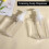 2 Pack Foaming Soap Dispenser 15Oz Plastic Pump Bottle - Clear 450Ml 2