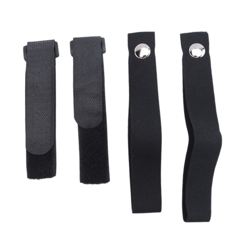 Aufrollgurte für Heckscheibe und Softtop, Schwarz 1