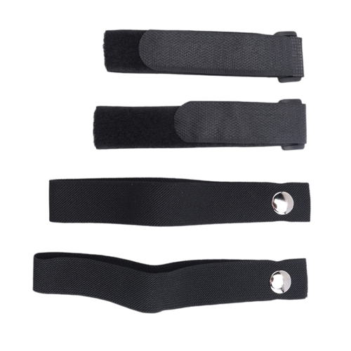 Aufrollgurte für Heckscheibe und Softtop, Schwarz 2