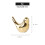 House Figurines Modern Ceramic Bird Statues-S 5
