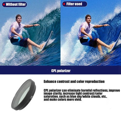 Camera Lens Filter for GO3S CPL Polarizing Protective 2