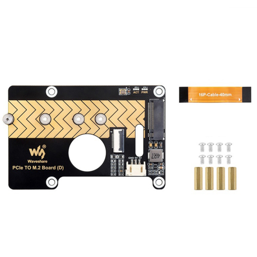 PCIe to M.2 Adapter Board for Raspberry Pi5 Transfer Module 1