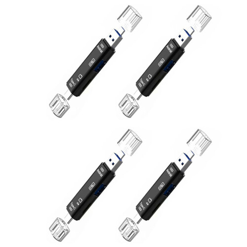 5-in-1 Multifunctional OTG Card Reader Micro-SD USB Support TF