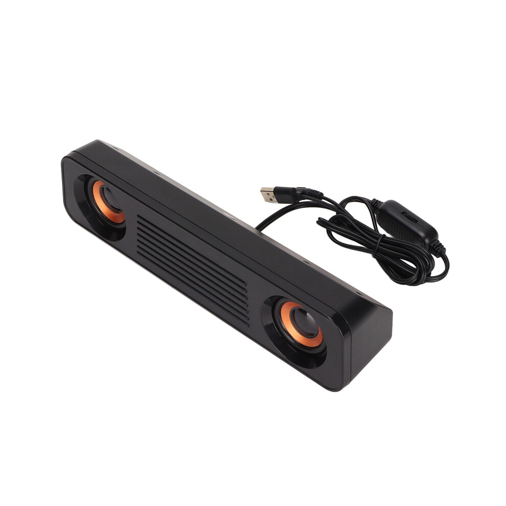 Wired Speaker 3.5Mm Plug Hifi Stereo Subwoofer Usb Powered 4853440181022