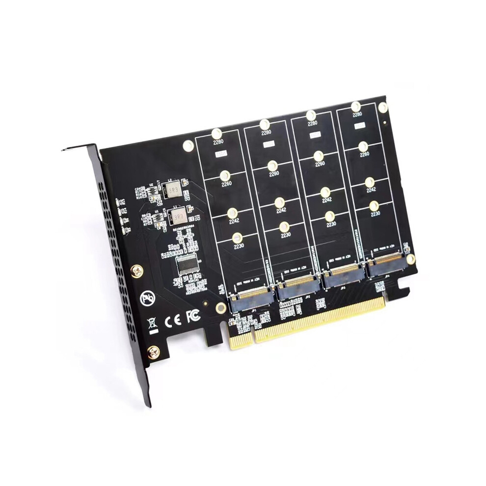 M.2 Nvme To Pcie Adapter Gen4 X16 Expansion Card Compatible With 2230 4853440189691