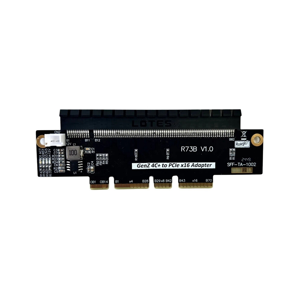 Edsff 4C+ To Pcie5.0 X16 Adapter Card Gen-Z Pcie 4853440189035