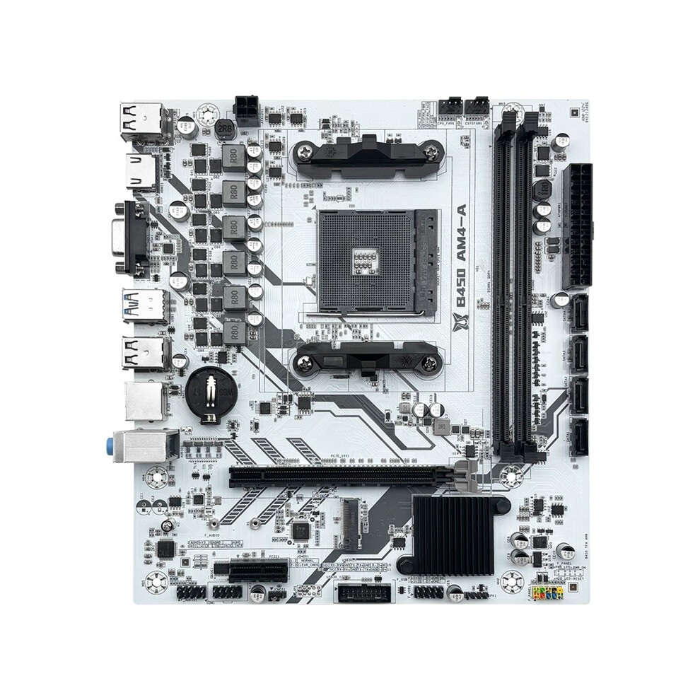B450 Motherboard For Amd Processor Dual-Channel Memory Am4 Mainboard 4853440188212