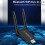 1300Mbps Wireless Network Card USB WiFi Adapter 4