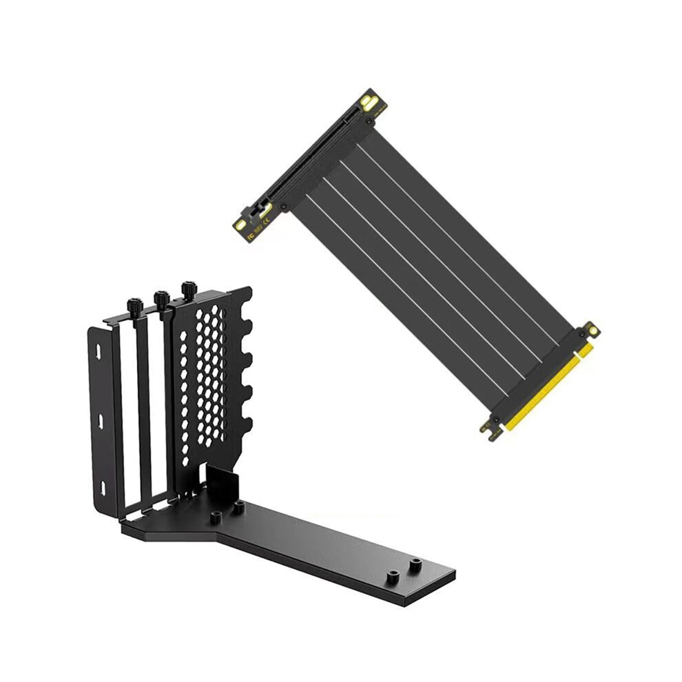 Industrial Pcie4.0 X16 Riser Cable Extension Graphics Card Holder 4853440192035