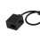 Male to Double Female Port Connector Headset Adapter Extension Cable 3