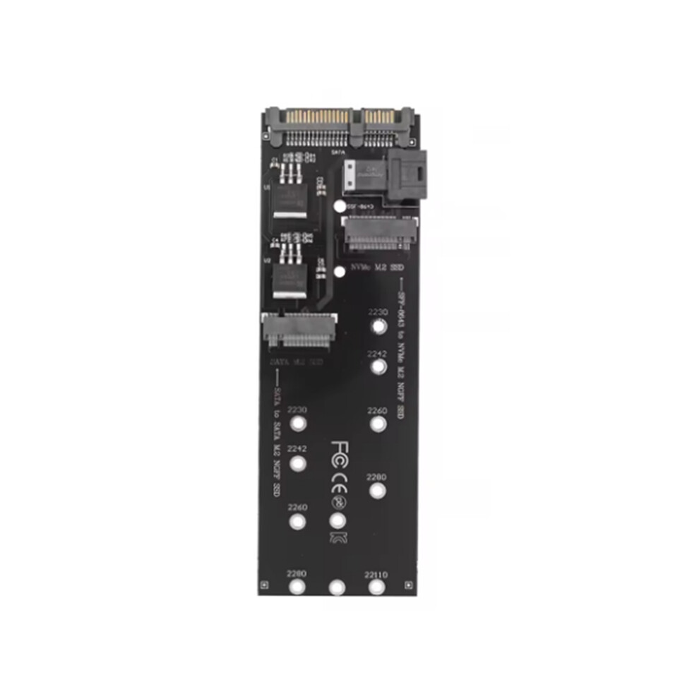 Ngff M-Key To Slimline Sas Nvme Pcie 22Pin Sata Adapter Ssd Converter 4853440193643