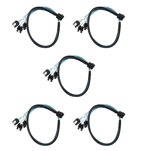 Internal Mini SAS to SATA Cable,for Controller Hard Drive(1.6Ft)