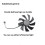 Replace Cooling Fan for GAMING, Graphics Cards Enhanced 3PCS 7