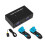 2-Port VGA KVM-Switch Two-in-One-Out mit Desktop-Controller 2