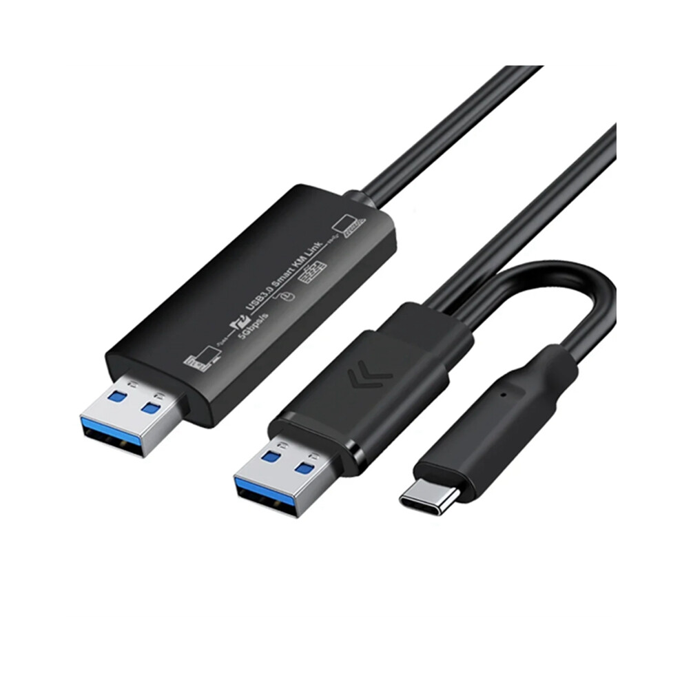 Sync Data Link Mouse Keyboard Share Computer Copy Cable 4853440193605