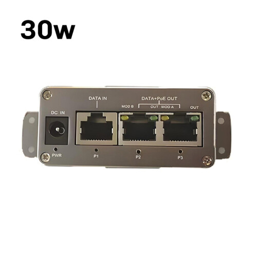 3 Port MINI Gigabit POE Injector Max 30w Output 2