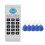 RFID NFC IC Card Reader &Writer+5XT5577 Keychain Duplicator 1