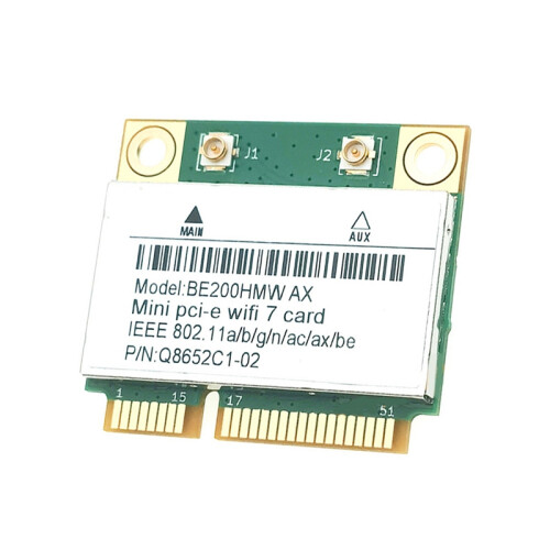 BE200 WiFi 7 Card for Bluetooth Network Adapter PC 1