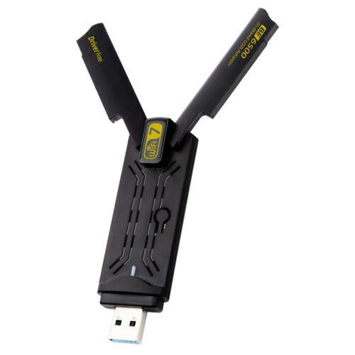 WiFi7 6500Mbps USB Adapter for Win 10/11