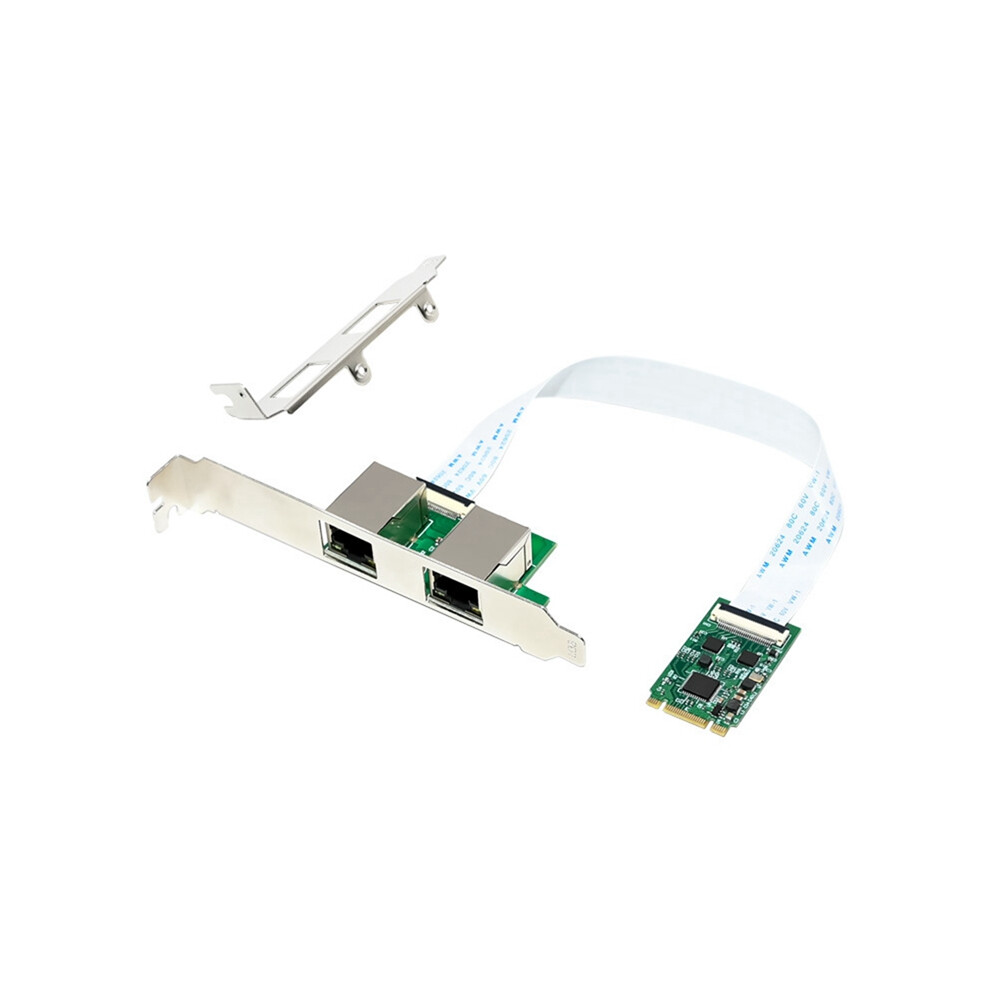 Photos - Other for Computer Jojomino Gigabit Ethernet Server Adapter M.2 B+M Dual Port NIC 