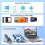 Acht-in-Eins-USB-C-Laptop-Dockingstation-Ständer-Hub 7