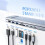Acht-in-Eins-USB-C-Laptop-Dockingstation-Ständer-Hub 3
