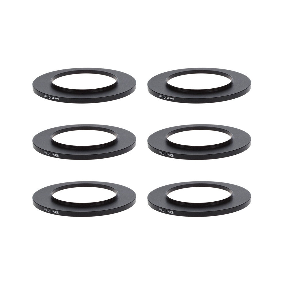 52Mm-77Mm 52-77 Metal Step Up Filter Ring Adapter For Camera Black 4853440199119