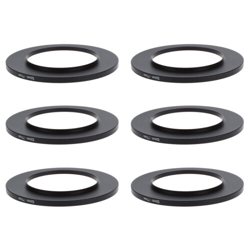 52mm-77mm 52-77 Metal Step Up Filter Ring Adapter for Camera 1