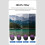 For Action 4 ND Filter Set CPL ND8/16/32 Filters Kit 6