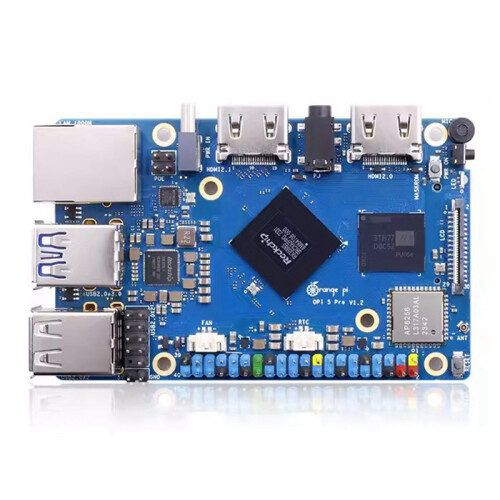 For 5 Pro 8GB RAM LPDDR5 Single Board Computer RK3588S
