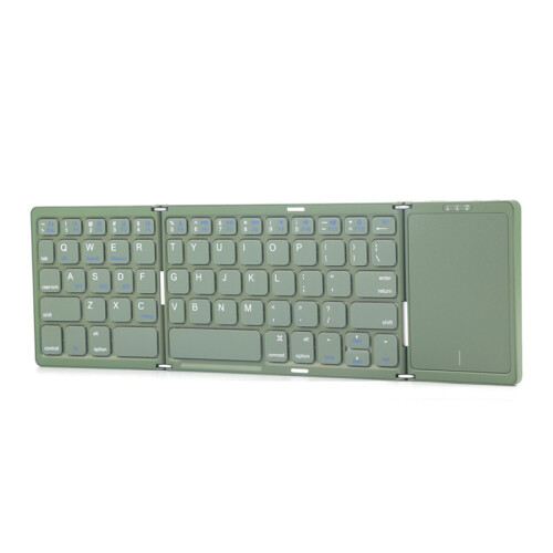Foldable Bluetooth Keyboard Wireless Dark Green