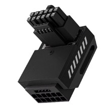 600W 12+4pin PCIe 5.0 Adapter for 3090Ti 4070Ti 4080 STD Black