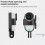 Foldabl Frame Thumb Camera Mount Adapter Extension Bracket 4