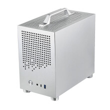 Micro-ITX Gehäuse PC SKTC A17 SGCC Computer Silber