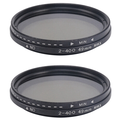 ND Filter Adjustable 49mm for Camera Lens