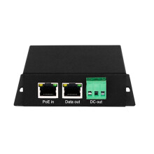 30W Industrial Home Isolated PoE Gigabit Splitter High Power