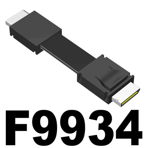 PCIe 4.0 Male to Transfer Cable for PC Server 25cm 2
