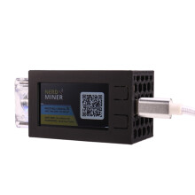 Für Nerdminer V2 Pro Miner 78KH/S Mini Bitcoin Lotterie Schwarz