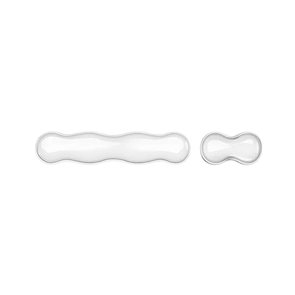 Rubber Mouse Pad With Wrist Rest, Keyboard Tray, Non-Slip 4853440109934