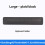 Wrist Guard Keyboard Rest with Anti-Slip Base L 3