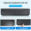 Memory Foam Hand Rest Mechanical Keyboard Mouse Wrist Pad 104 Keys 5